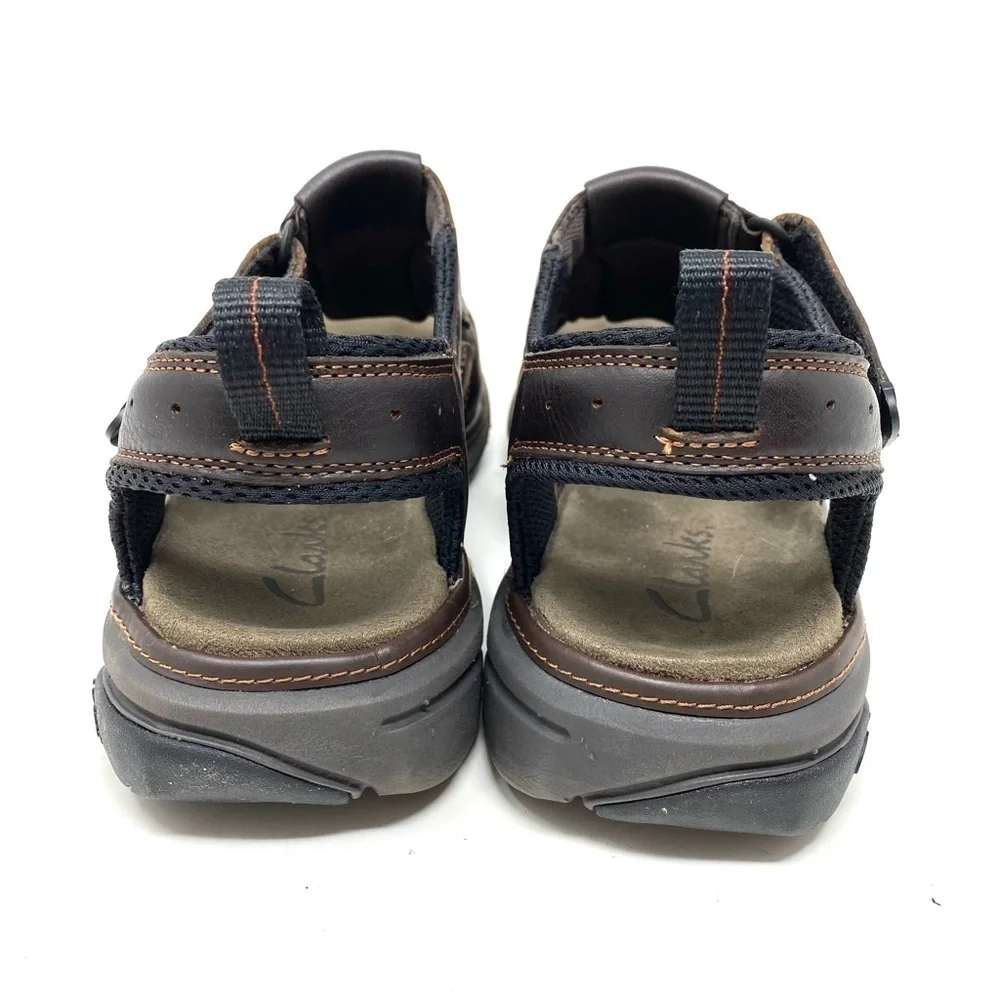Clarks Merrimack Men’s Sandals Brown Oily Leather